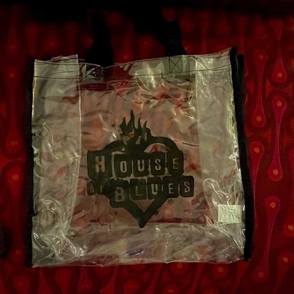 Clear vinyl bag